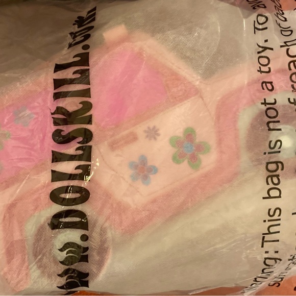 NWT Malibu Barbie Dolls Kill lets go party Jeep Crossbody Bag - Picture 7 of 8